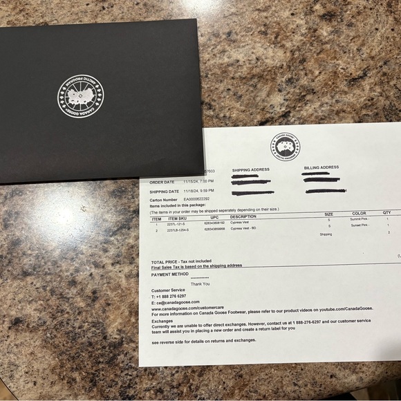 Canada Goose Cypress Vest Women’s Sunset Pink NEW!! Sz S - Picture 6 of 7